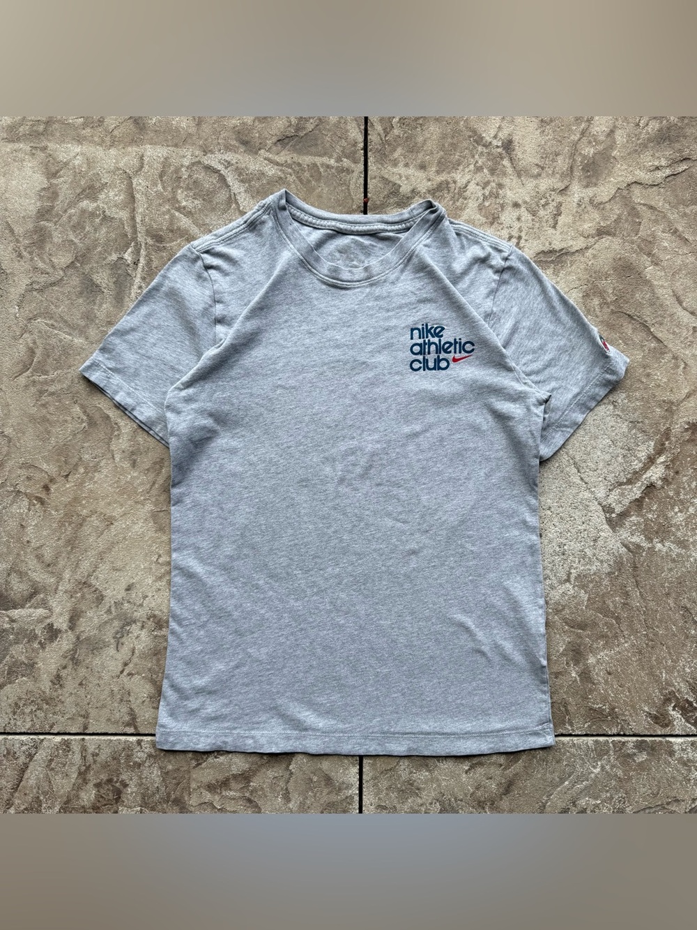 Nike Athletic Club Grey Logo Graphic T-Shirt